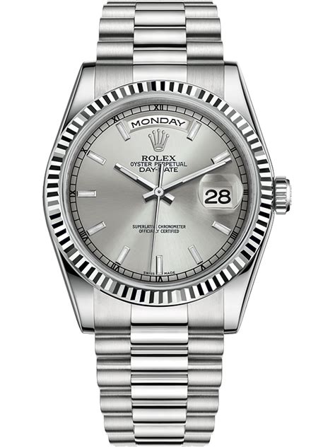 rolex day-date 36 white gold